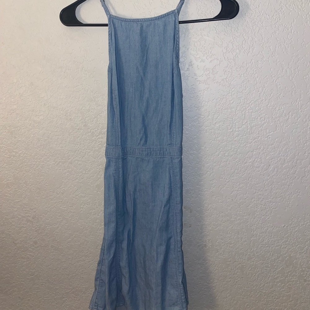 Blue dress